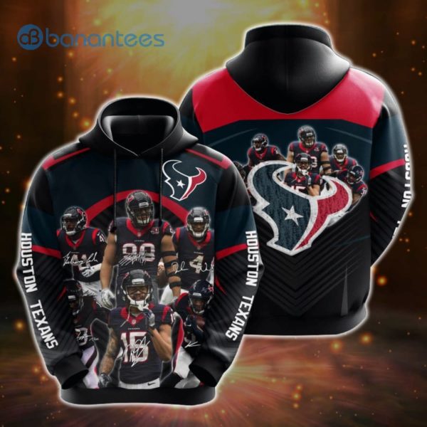 Houston Texans All Over Print 3D Hoodie Product Photo