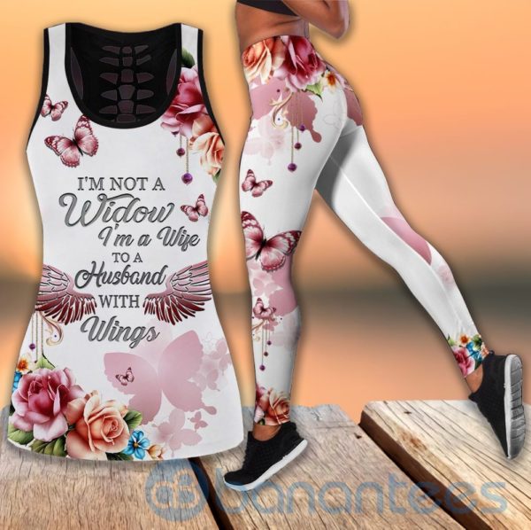 I'm Not A Widow Tank Top Legging Set Outfit Product Photo