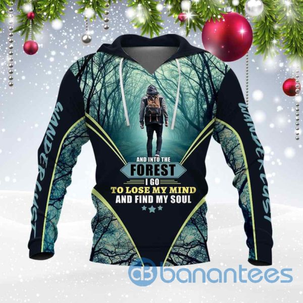 Into The Forest Wanderlust All Over Print 3D Hoodie Product Photo