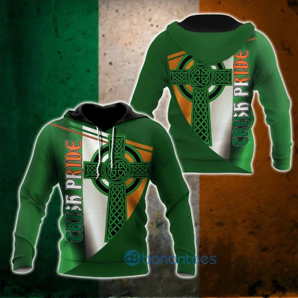 Irish Pride St Patrick Day All Over Print 3D Hoodie Product Photo