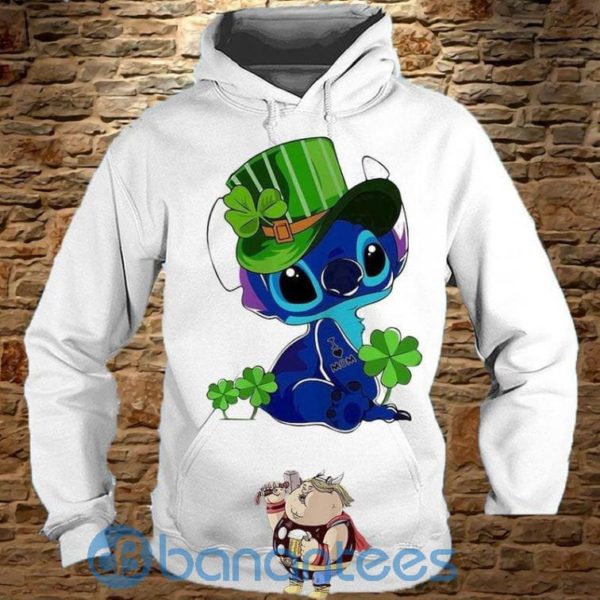 Irish Stitch Happy St Patricks Day All Over Print 3D Hoodie Product Photo