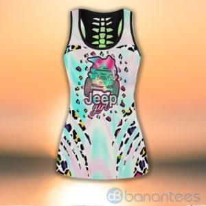 Jeep Girl Tank Top Legging Set Outfit Product Photo