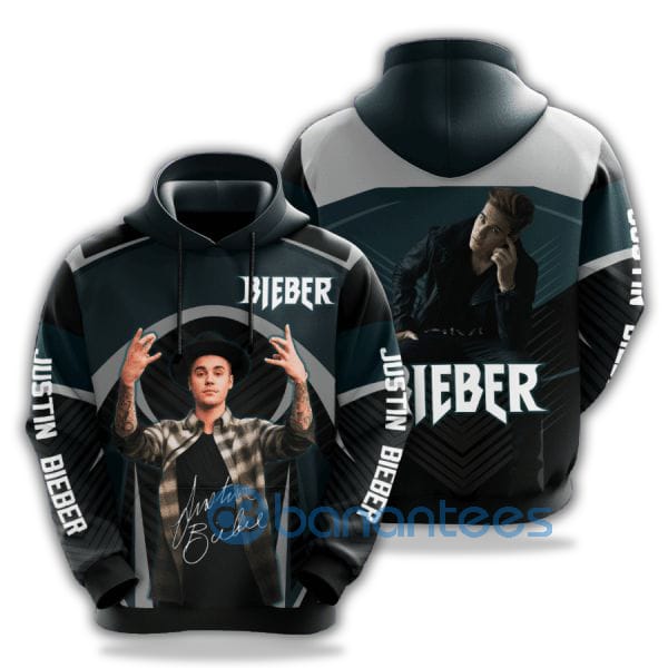 Justin Bieber 13 Anniversary 1985 2021 Signature Design 3D All Over Printed Hoodie