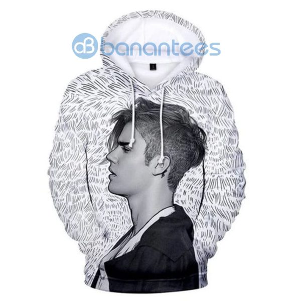 Justin Bieber Lovers Handsome All Over Print 3D Hoodie Product Photo