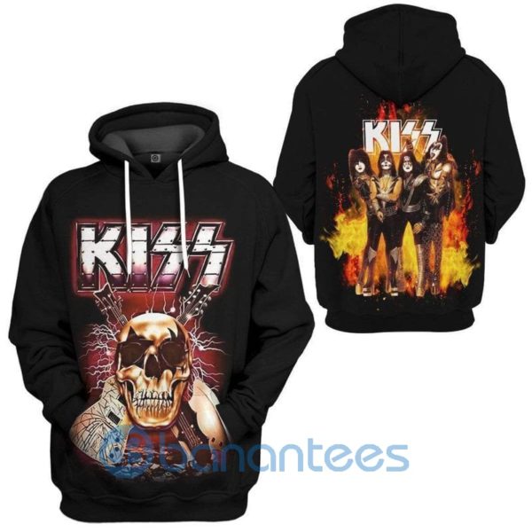 Kiss Rock And Roll All Over Print 3D Hoodie Product Photo