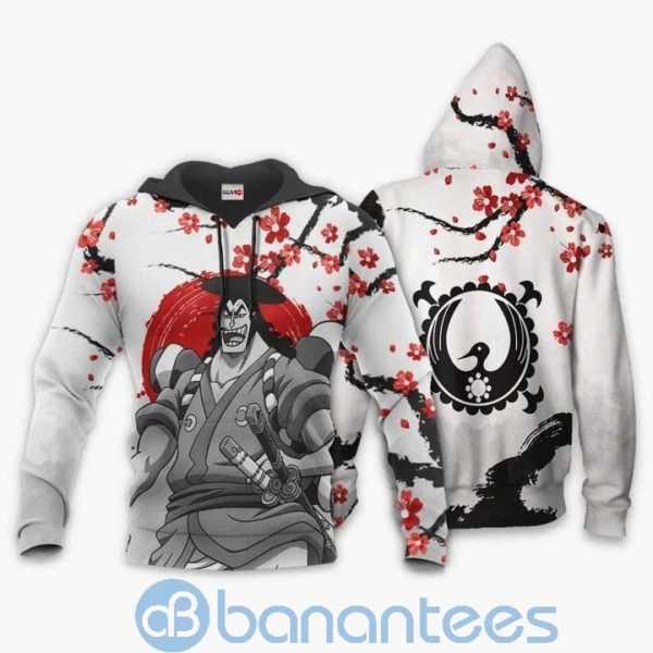 Kozuki Oden Cartoon One Piece All Over Printed 3D Hoodie Product Photo