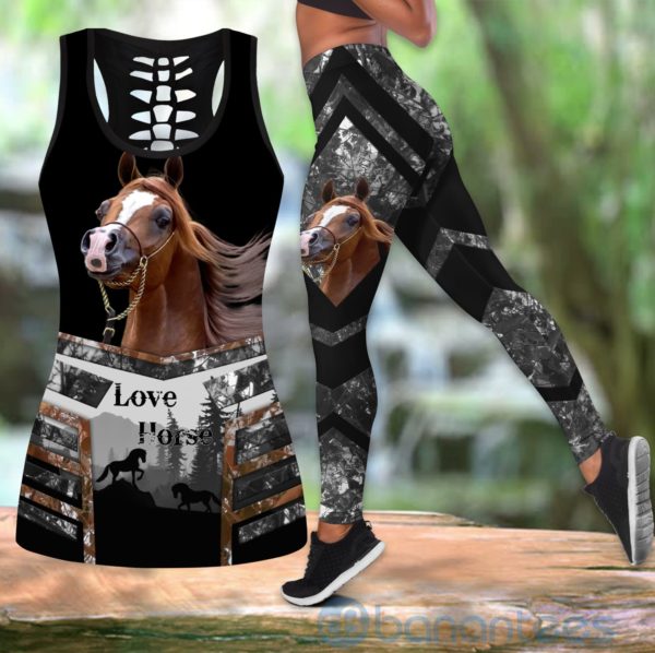 Love Horse4 Tank Top Legging Set Outfit Product Photo