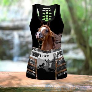 Love Horse4 Tank Top Legging Set Outfit Product Photo