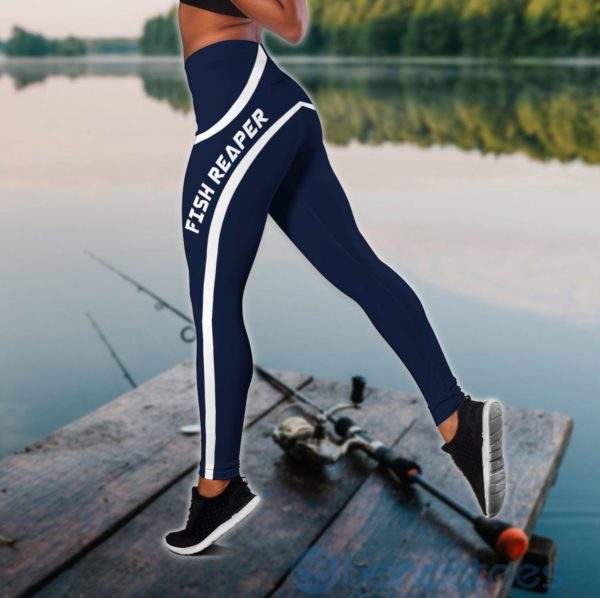 Marlin Fishing Tank Top Legging Set Outfit Product Photo