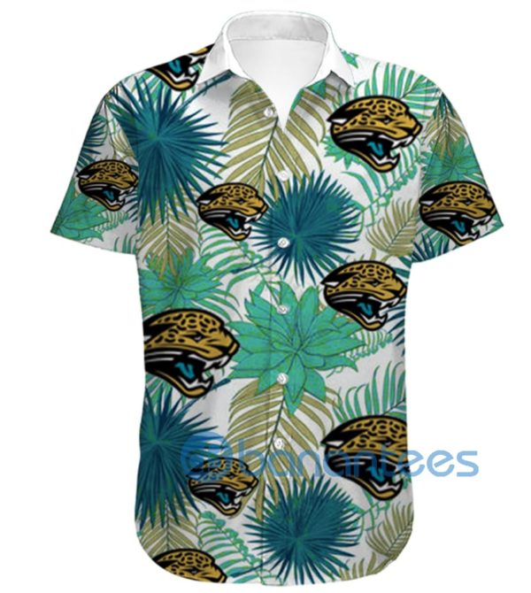 Men's Jacksonville Jaguars Tropical Short Sleeves Hawaiian Shirt Product Photo