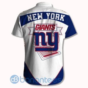 Men's New York Giants Shirts Fireball Short Sleeves Hawaiian Shirt Product Photo