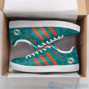 Miami Dolphins Light Blue Low Top Skate Shoes Product Photo