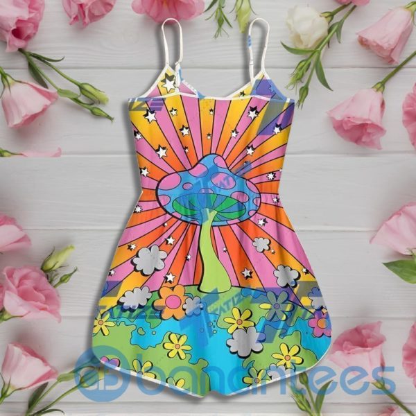 Mushroom Psychedelic Color Pattern Design Rompers For Women Product Photo