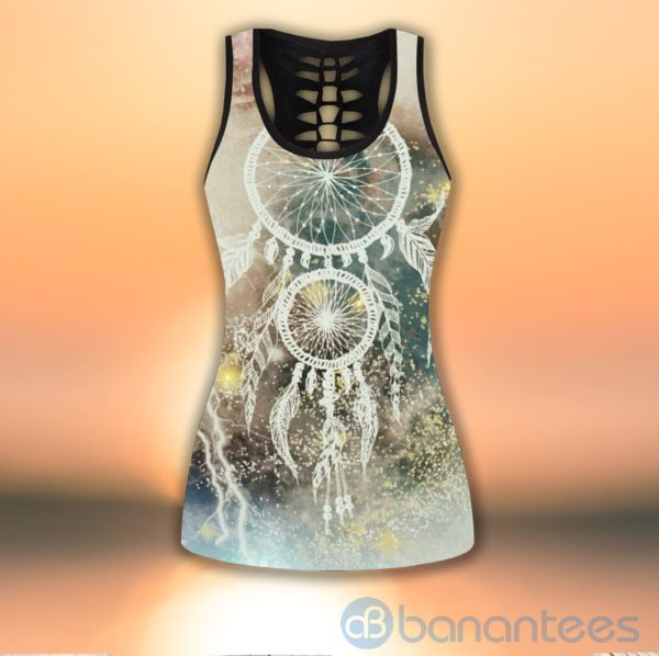 Native American Dreamcatcher pattern Tank Top Legging Set Outfit Product Photo
