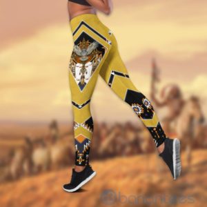 Native American Owl Tank Top Legging Set Outfit Product Photo