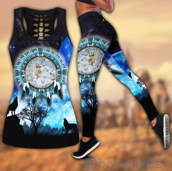 Native American Tank Top Legging Set Outfit Product Photo