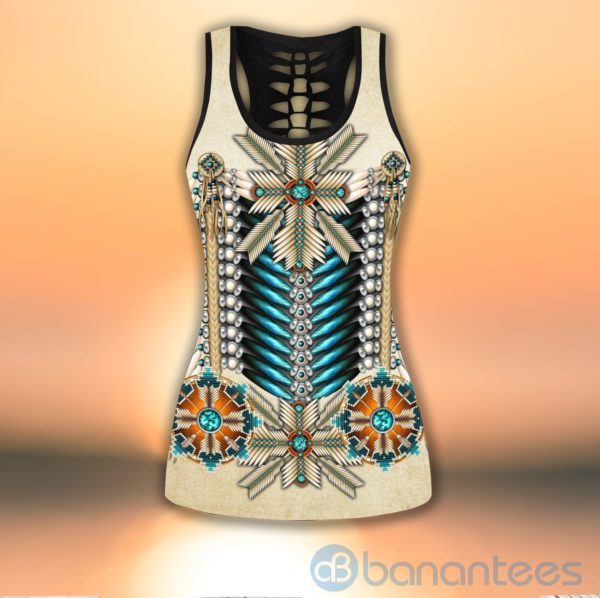 Native American Tank Top Legging Set Outfit Product Photo
