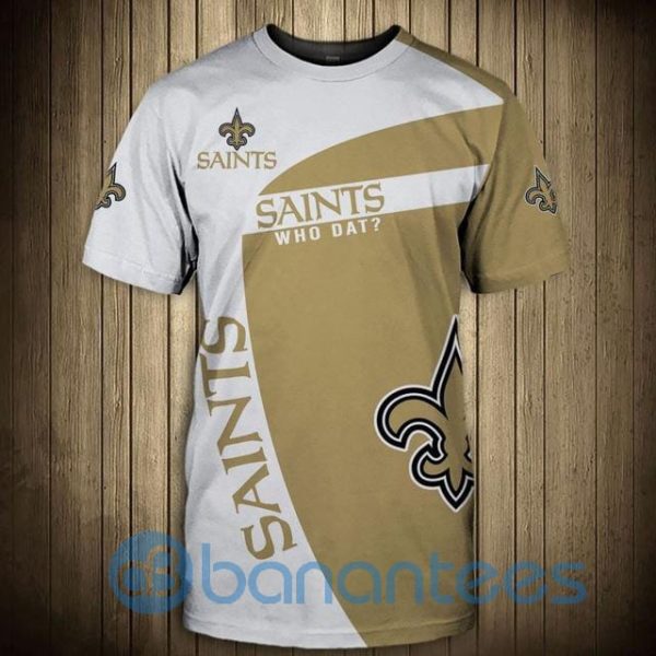 New Orleans Saints Full Printed 3D T Shirt Product Photo