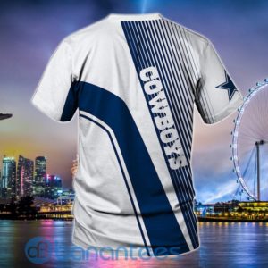 Nfl Custom Dallas Cowboys All Over Printed 3D T Shirt Product Photo