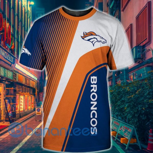 Nfl Custom Denver Broncos Full Printed 3D T Shirt For Sport Fan Product Photo