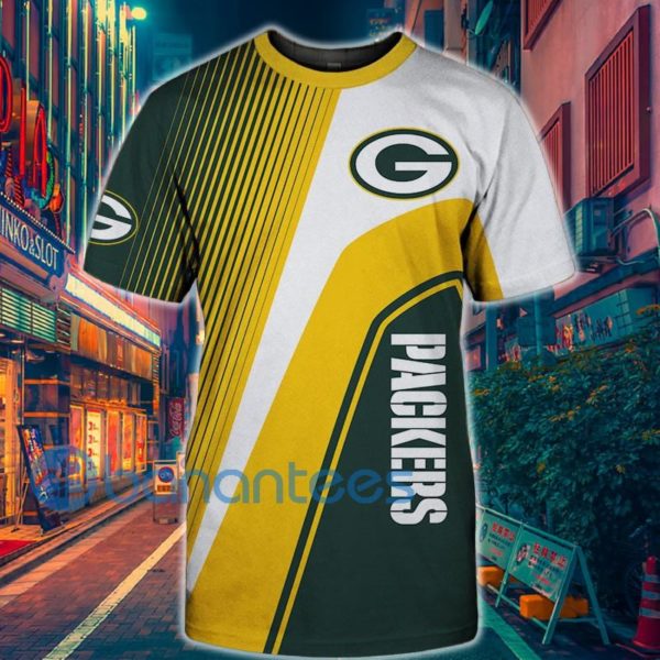 Nfl Custom Green Bay Packers Full Printed T Shirt 3D For Fans Product Photo