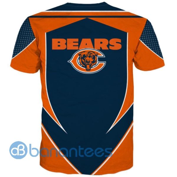 Nfl Football Chicago Bears All Over Printed 3D T Shirt Product Photo