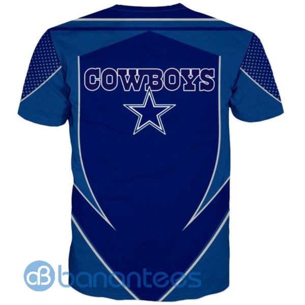 Nfl Football Dallas Cowboys All Over Printed 3D T Shirt Product Photo