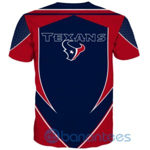 NFL Football Houston Texans 3D Short Sleeve T Shirt Product Photo