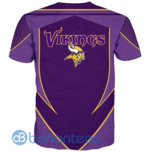 Nfl Football Minnesota Vikings All Over Printed 3D T Shirt Product Photo