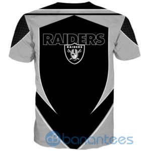 NFL Football Oakland Raiders 3D Short Sleeve T Shirt Product Photo
