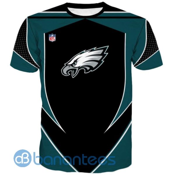 Nfl Football Phildelphia Eagles All Over Printed 3D T Shirt Product Photo