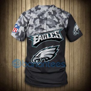 Philadelphia Eagles Military Full Printed 3D T Shirt Product Photo