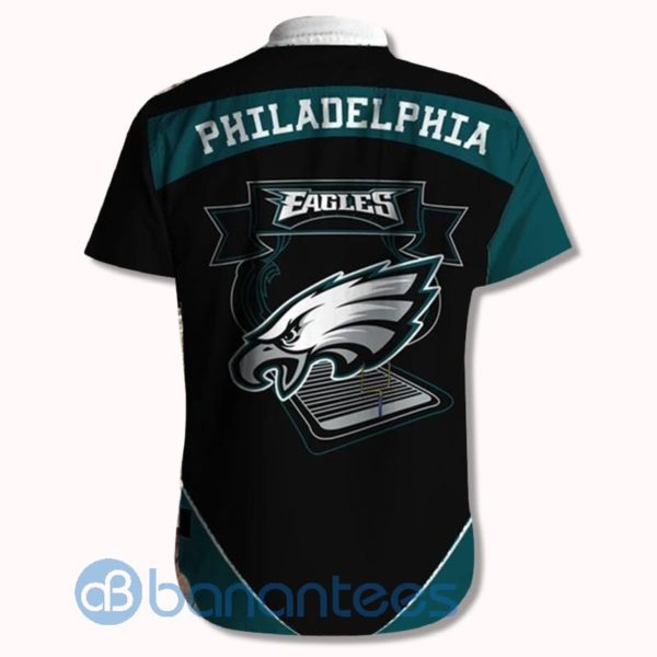 Philadelphia Eagles Shirts Fireball Short Sleeves Hawaiian Shirt Product Photo