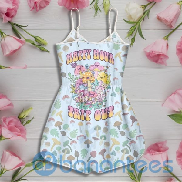 Psychedelic Happy Mushrooms Rompers For Women Product Photo