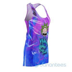 Rick And Morty Hologram Racerback Dress For Women Product Photo