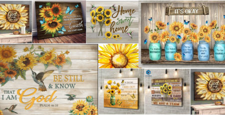 Sunflower Themes Top 8 Awesome Canvas And Poster Designs