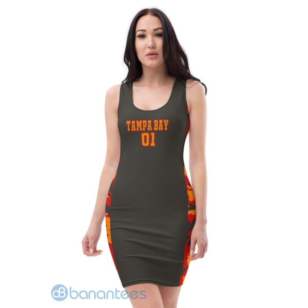 Tampa Bay Home Team Baseball Racerback Dress For Women Product Photo