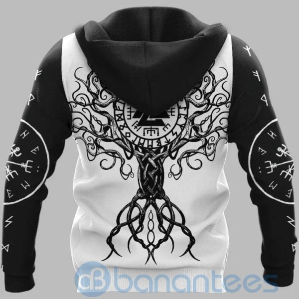 Tree Of Life Raven Odin Viking Hoodie All Over Printed 3D Hoodie Product Photo