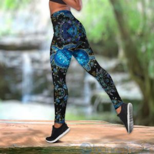 Turtle Hawaii Tank Top Legging Set Outfit Product Photo