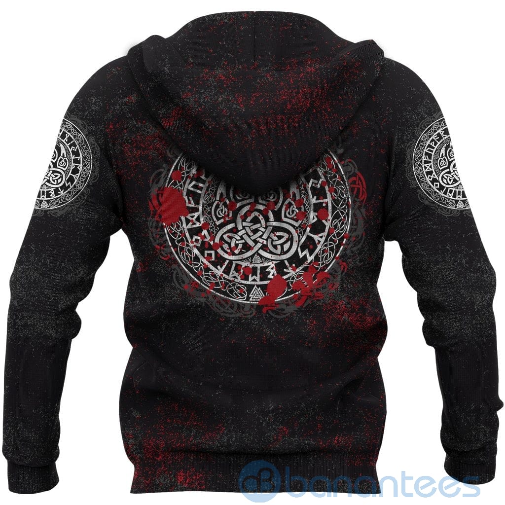 Viking Bear Claws Blood All Over Printed 3D Hoodie
