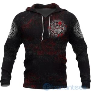 Viking Bear Claws Blood All Over Printed 3D Hoodie Product Photo