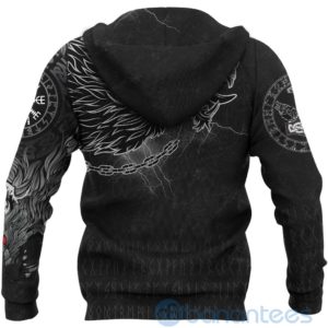 Viking Fenrir Norse Wolf Thunderstorm All Over Printed 3D Hoodie Product Photo