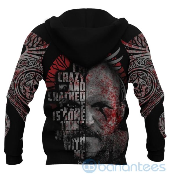 Viking Floki Combatant All Over Printed 3D Hoodie Product Photo