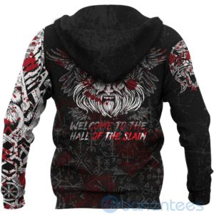 Viking Odin Blood All Over Printed 3D Hoodie Product Photo