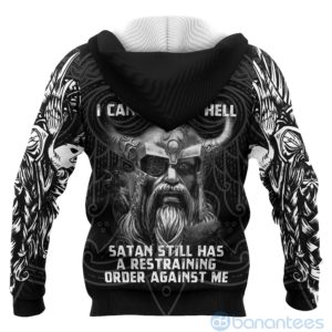 Viking Odin Norse Mythology All Over Printed 3D Hoodie Product Photo
