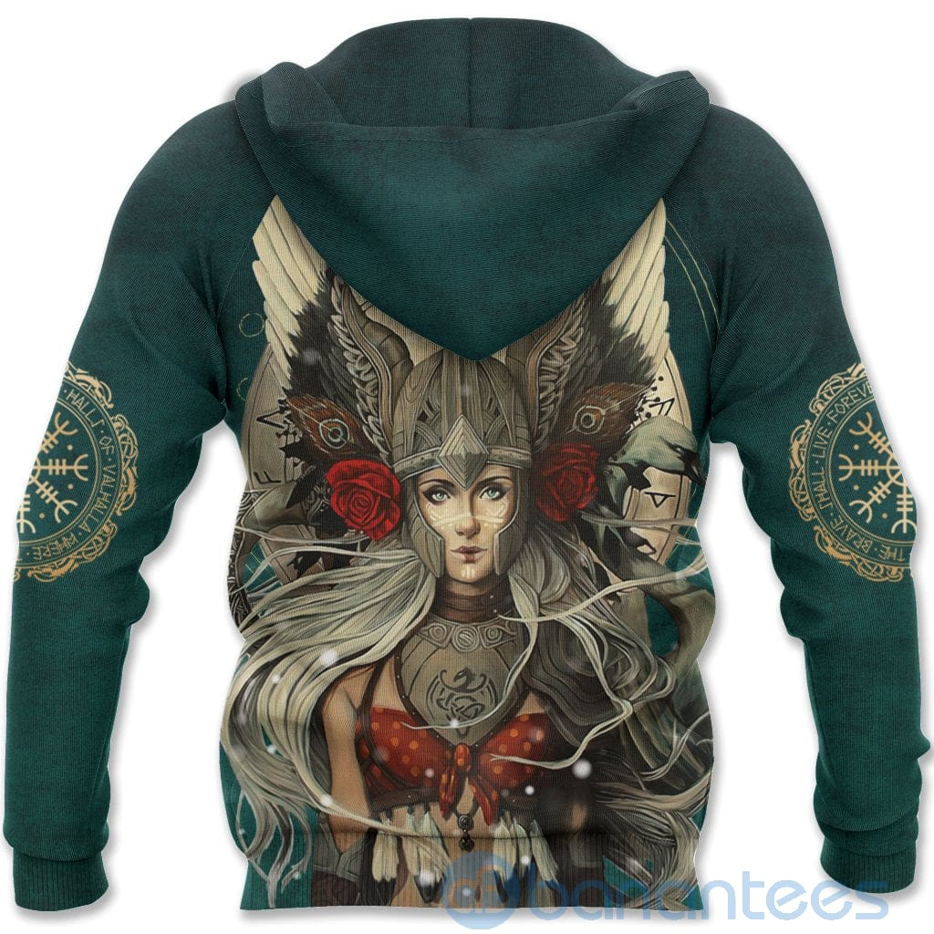 Viking The Beautiful Valkyrie All Over Printed 3D Hoodie