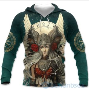 Viking The Beautiful Valkyrie All Over Printed 3D Hoodie Product Photo