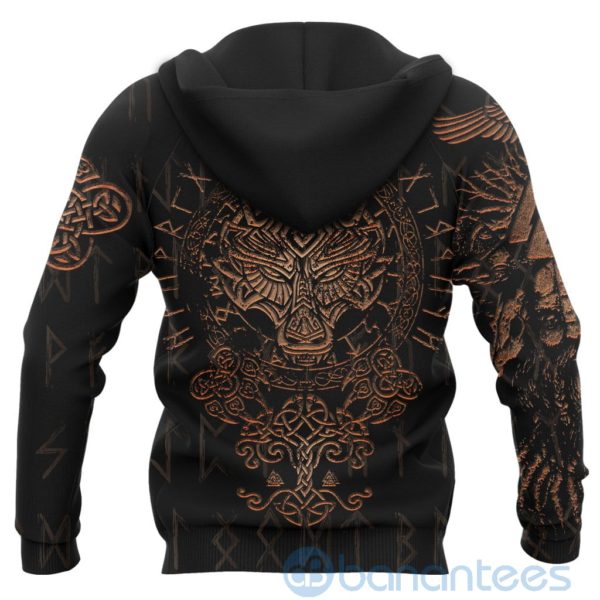 Viking Vintage Bear All Over Printed 3D Hoodie Product Photo