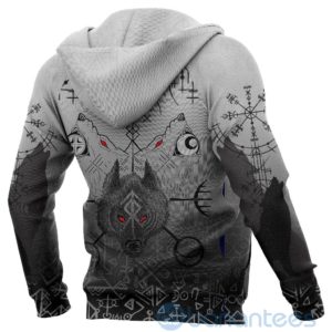 Viking Wolf Runes Special All Over Printed 3D Hoodie Product Photo