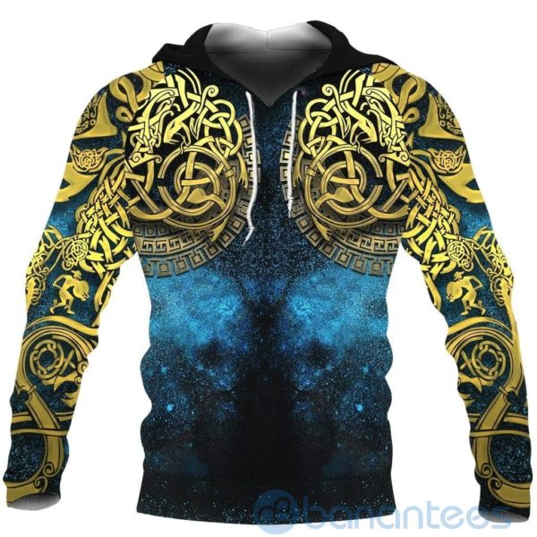Vikings Celtic Knot Tattoo All Over Printed 3D Hoodie Product Photo